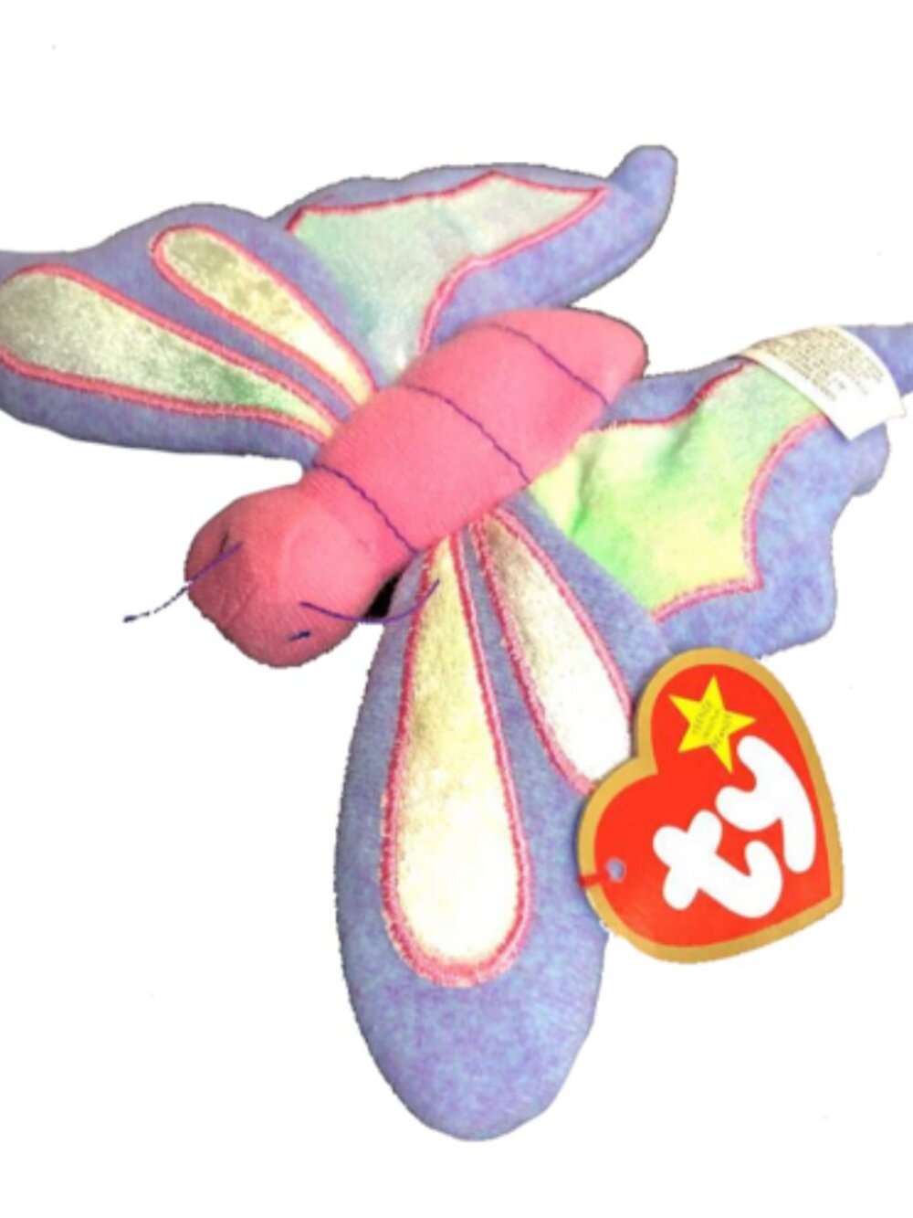 Vintage 2000 McDonald's Ty Flitter the Butterfly Plush #8 in‎ package SEALED